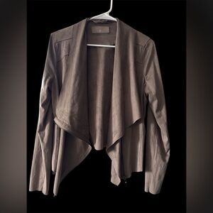 Blank NYC Draped Brown Women's Blazer size M